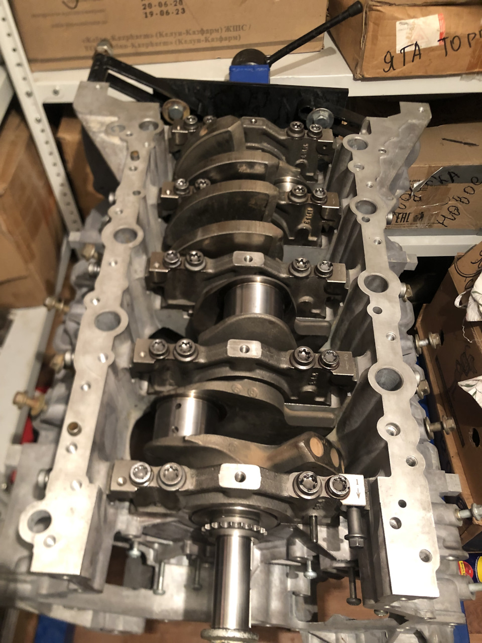 Сборка шорт-блока — Jaguar XFR, 5 л, 2009 года | своими руками | DRIVE2