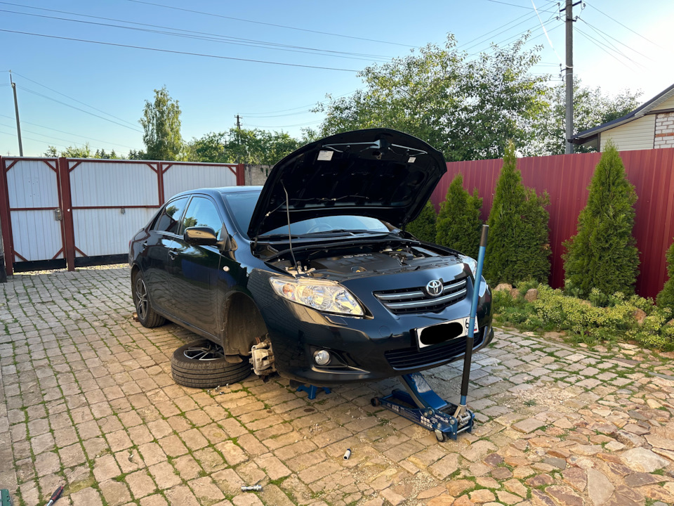 «116.986 км.» Ремонт стойки стабилизатора, замена пыльника. — Toyota ...