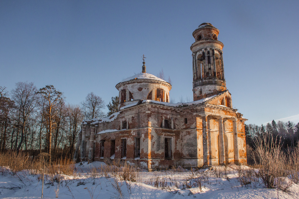 церковь иконы божией матери знамение в урочище теплово