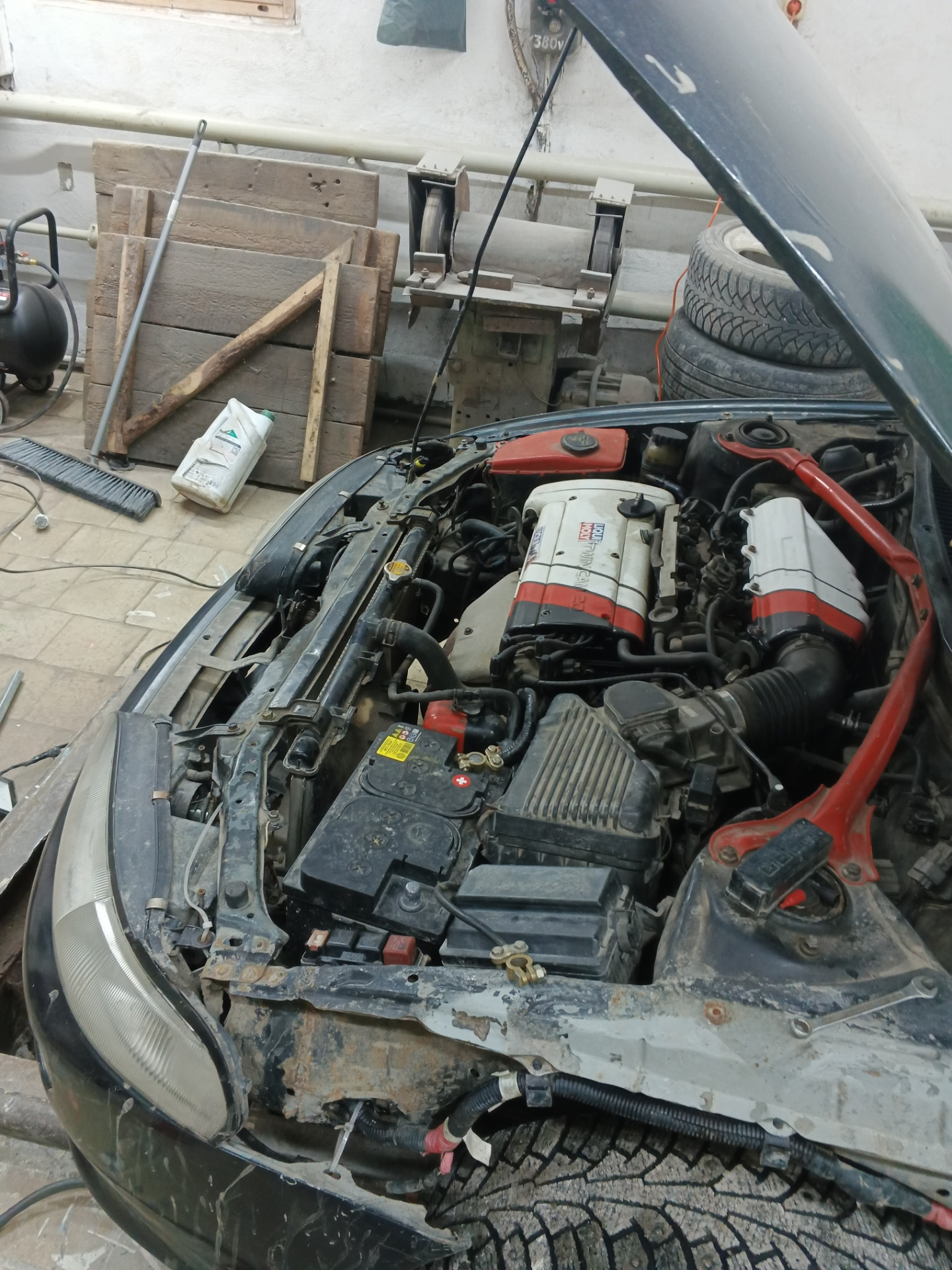 Садится аккумулятор. Часть 1 — Toyota Sprinter Trueno (100), 1,6 л ...