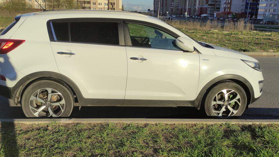 Замена цепи, Ф.Т., сетка в баке — KIA Sportage (3G), 2 л, 2013 года ...