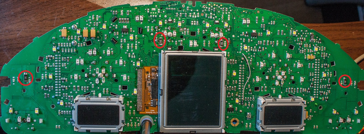 Замена светодиодов подсветки в приборной панели. — DRIVE2