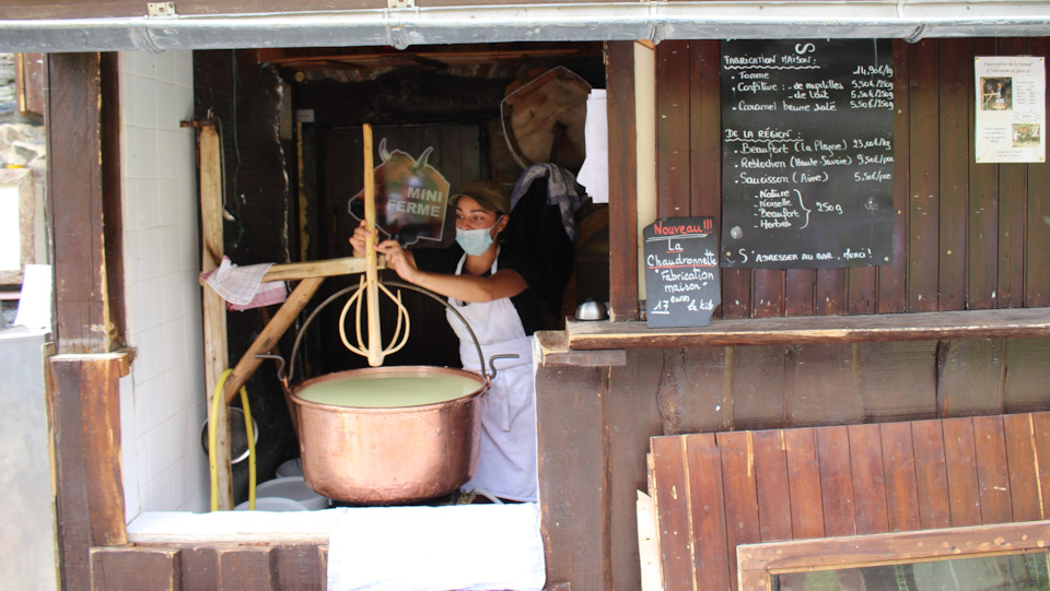 Тут же можно понаблюдать как молодая фермерша делает сыр по старинной методике. — Audi A4 (B9)