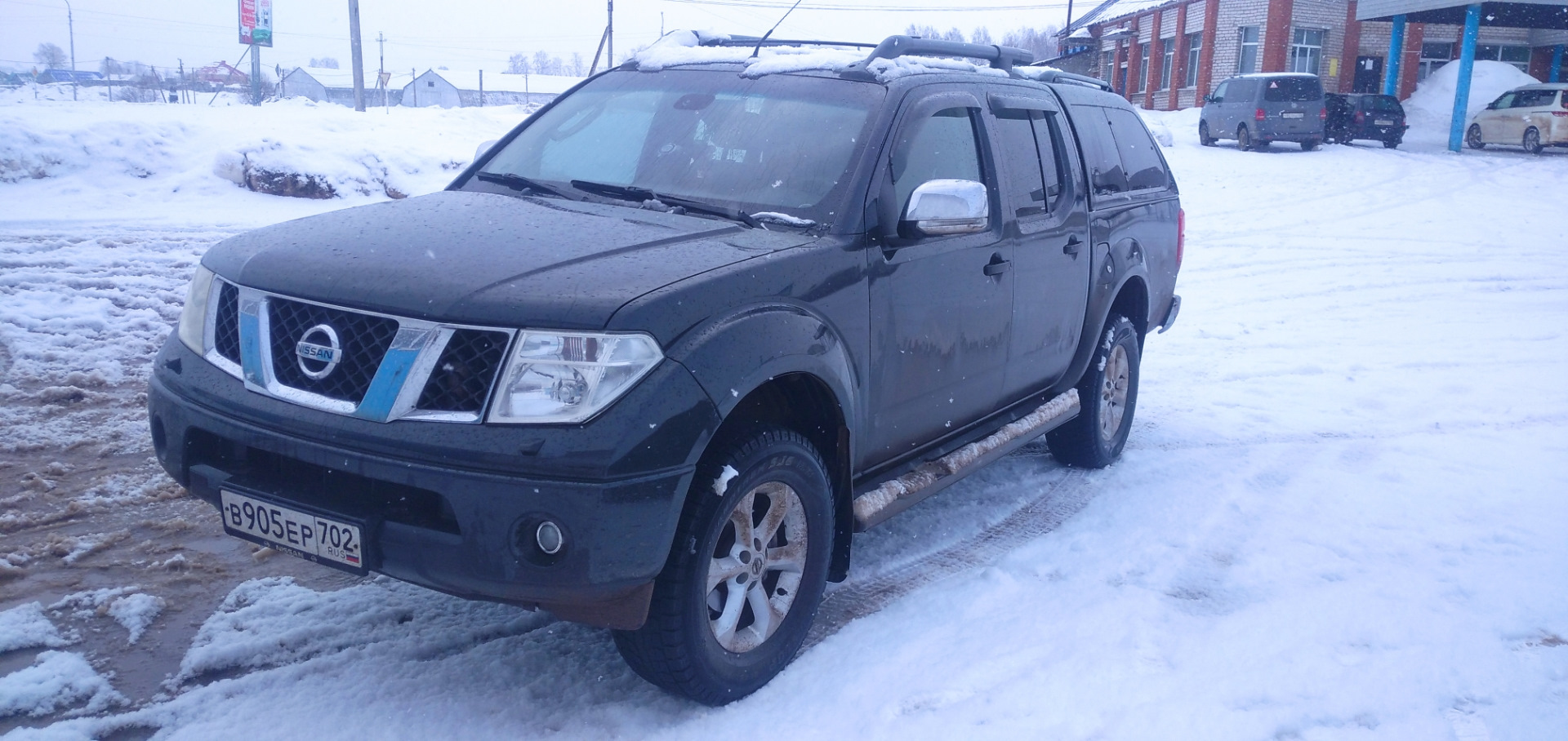 АТ колеса, наконец переобулся — Nissan Navara (2G), 2,5 л, 2008 года ...