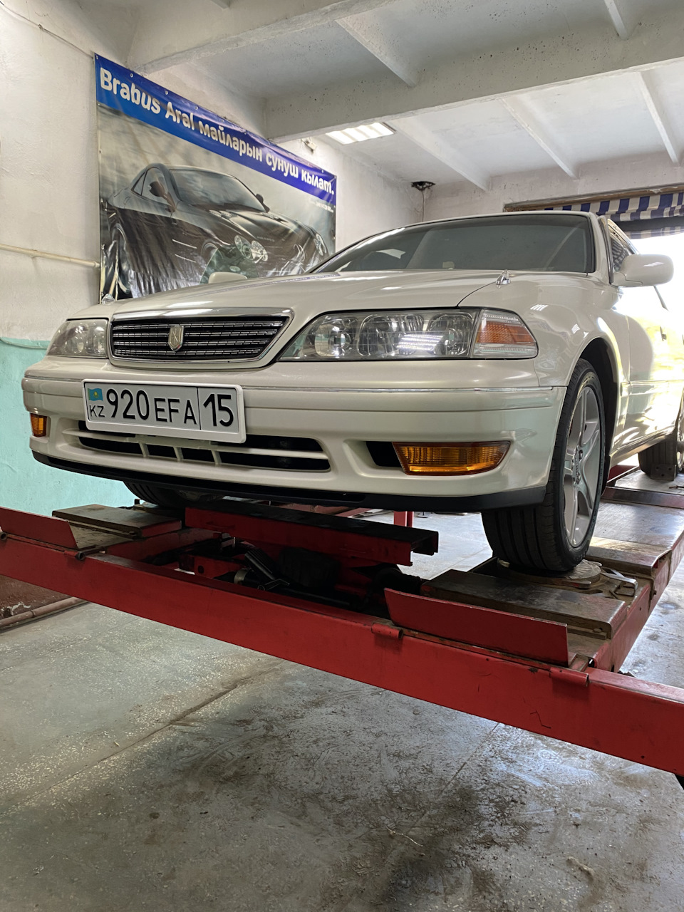 # 83. Развал/схождение — Toyota Mark II (100), 2,5 л, 1998 года | визит ...