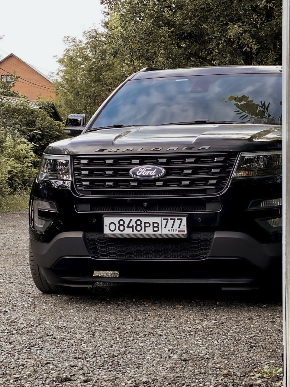 Пленка off — бампер/фары/зеркала — Ford Explorer (5G), 3,5 л, 2018 года ...