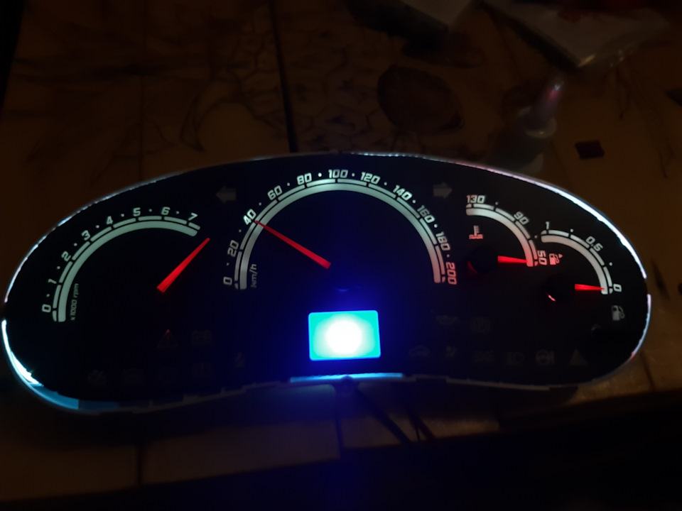 Пересвет приборной панели лада калина — DRIVE2