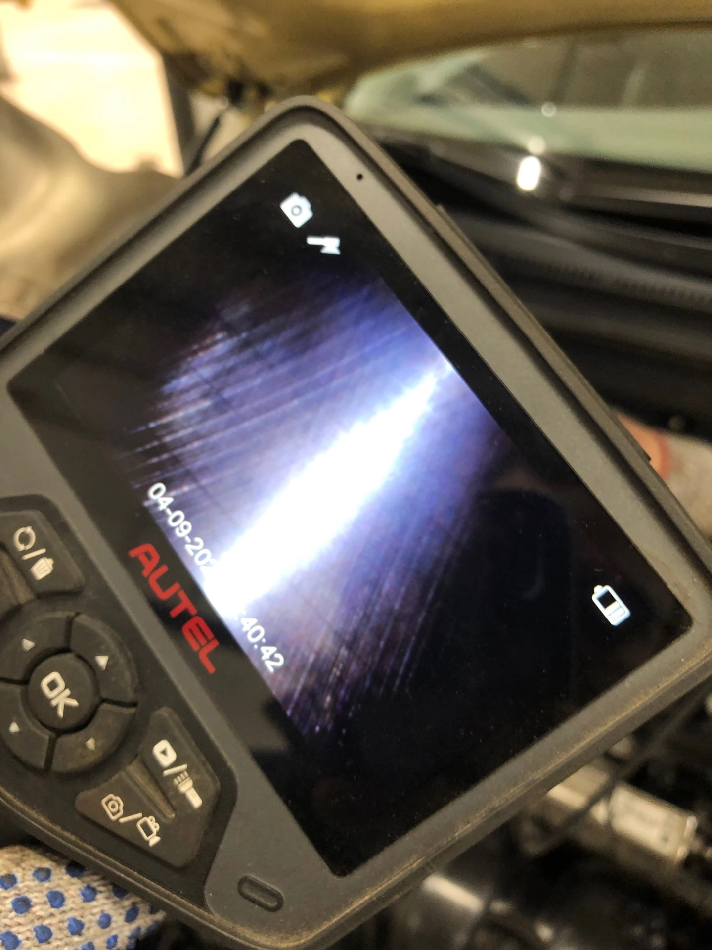 Проверка двигателя+катализатора эндоскопом на 75к — Hyundai Elantra (6G ...