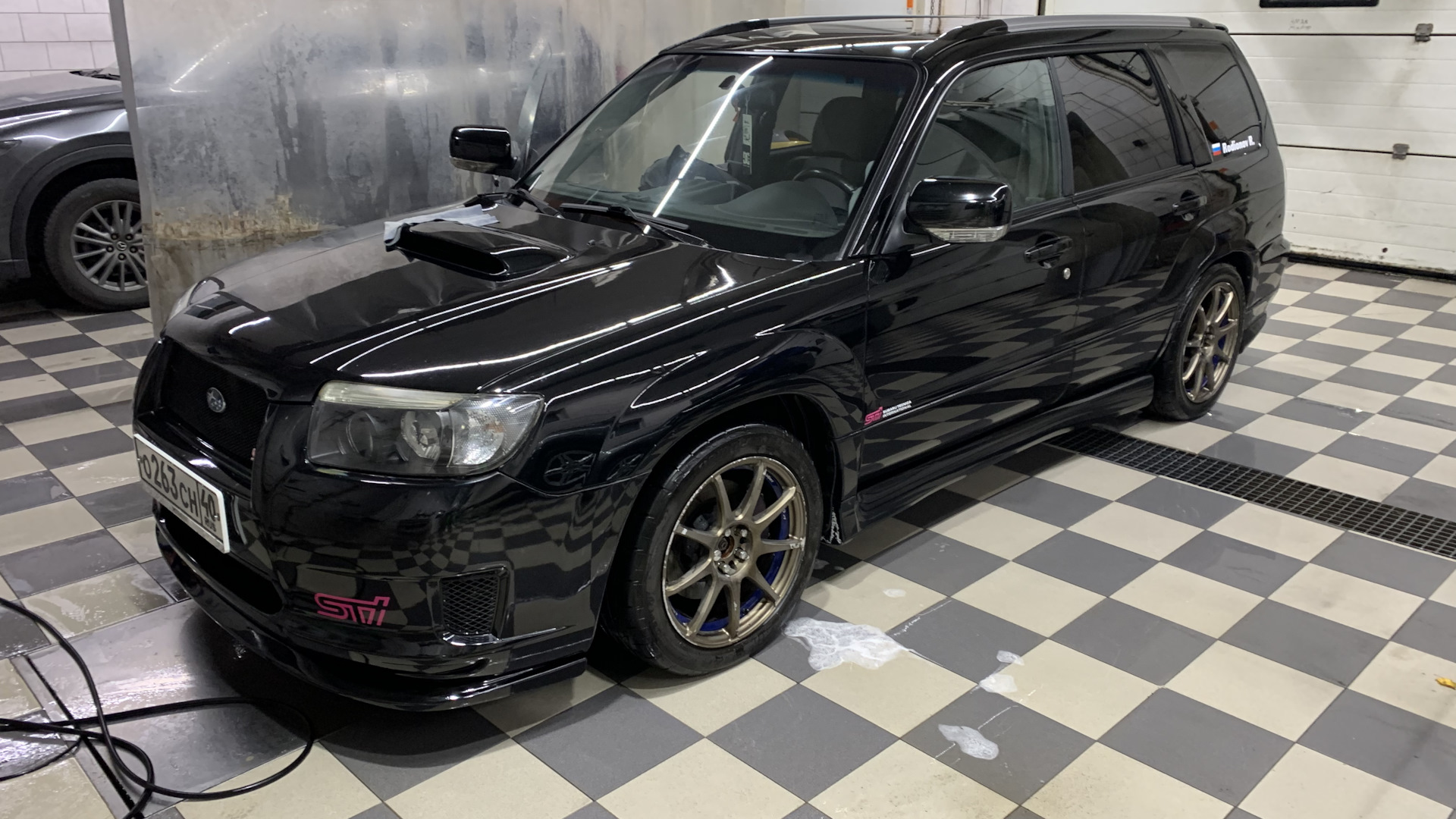 Subaru Forester (SG) 2.5 бензиновый 2006 | Black fozzy на DRIVE2