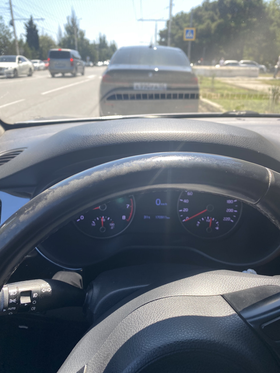 Обновил руль — KIA Rio (4G), 1,6 л, 2017 года | тюнинг | DRIVE2