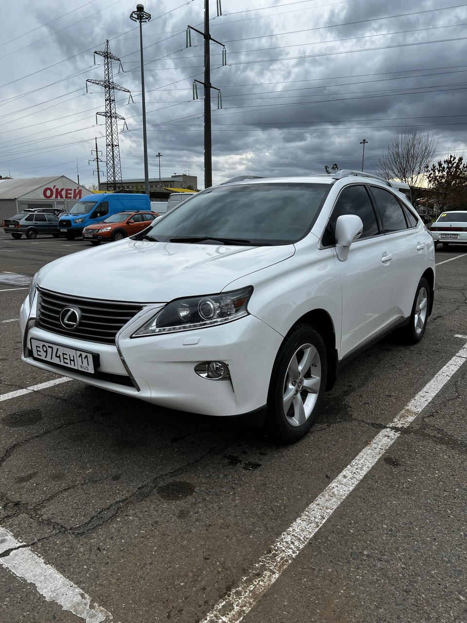 4. Тонировка по ГОСТу (нет) — Lexus RX (3G), 2,7 л, 2013 года | стайлинг |  DRIVE2