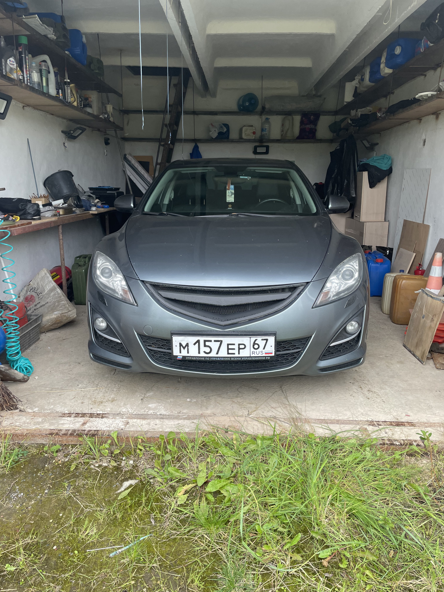 Как снять противотуманку мазда 6 gh Замена лампочек в ПТФ(туманках) на led. Mazda 6 GH (дельфин 