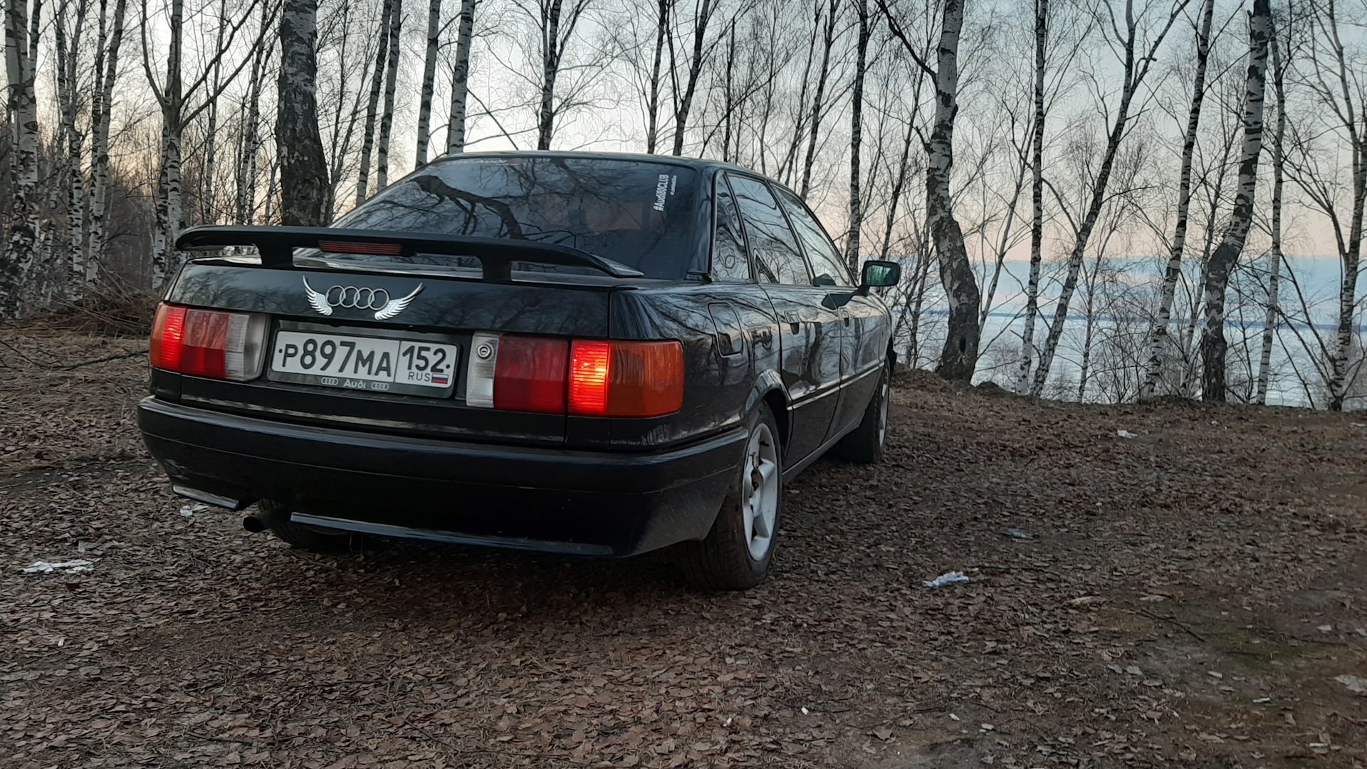 Audi 80 (B3) 1.8 бензиновый 1987 | 1.8 SF “чернушка