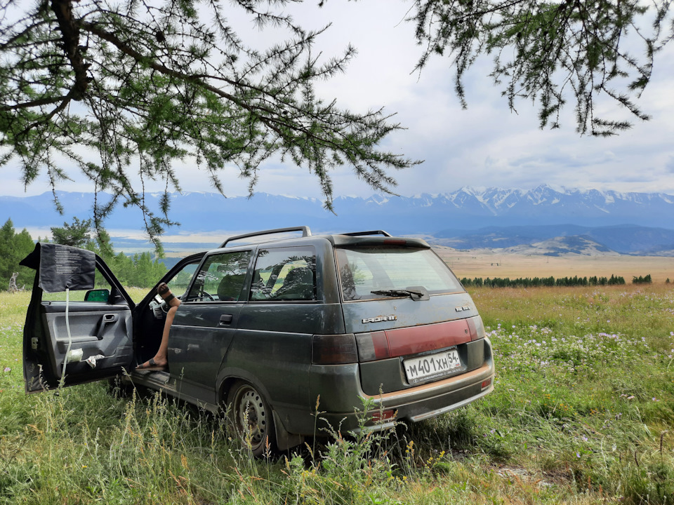 Потестили сарайку на Алтае перед дальней дорогой — Lada 21114, 1,6 л ...