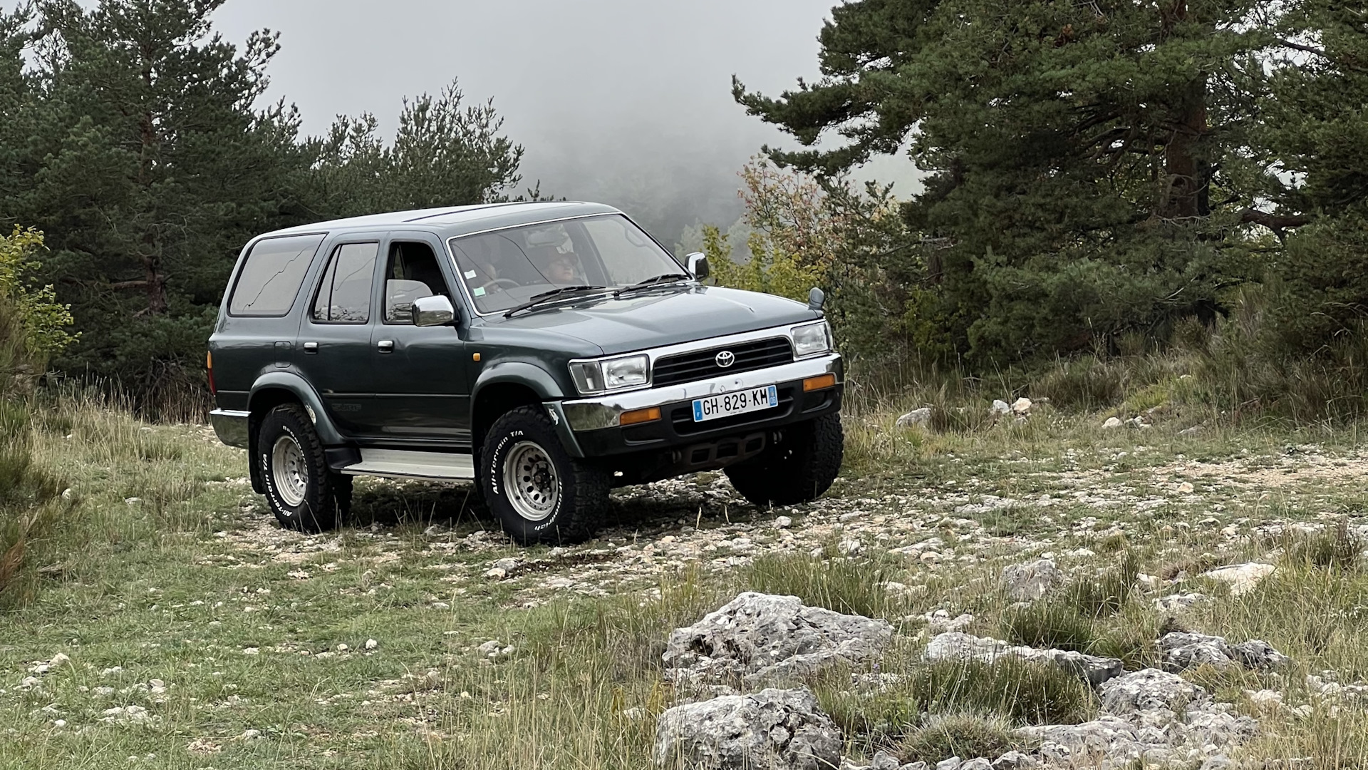 Toyota Hilux Surf (2G) 2.4 дизельный 1991 | Зелёная машина на DRIVE2