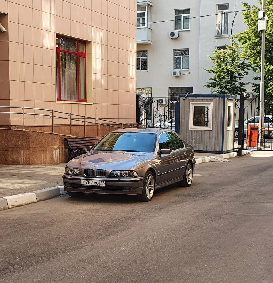 Про совесть иили полицию — BMW 5 series (E39), 3,5 л, 1998 года | кузовной  ремонт | DRIVE2