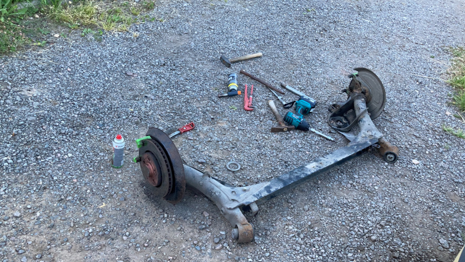 Лопнул стабилизатор задней балки — Skoda Octavia RS A4 Mk1, 1,8 л, 2005 ...