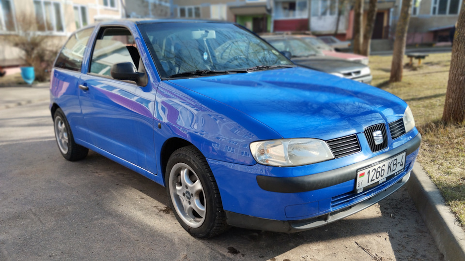 Seat Ibiza 6k 1 4 бензиновый 2001 Smurfff на Drive2