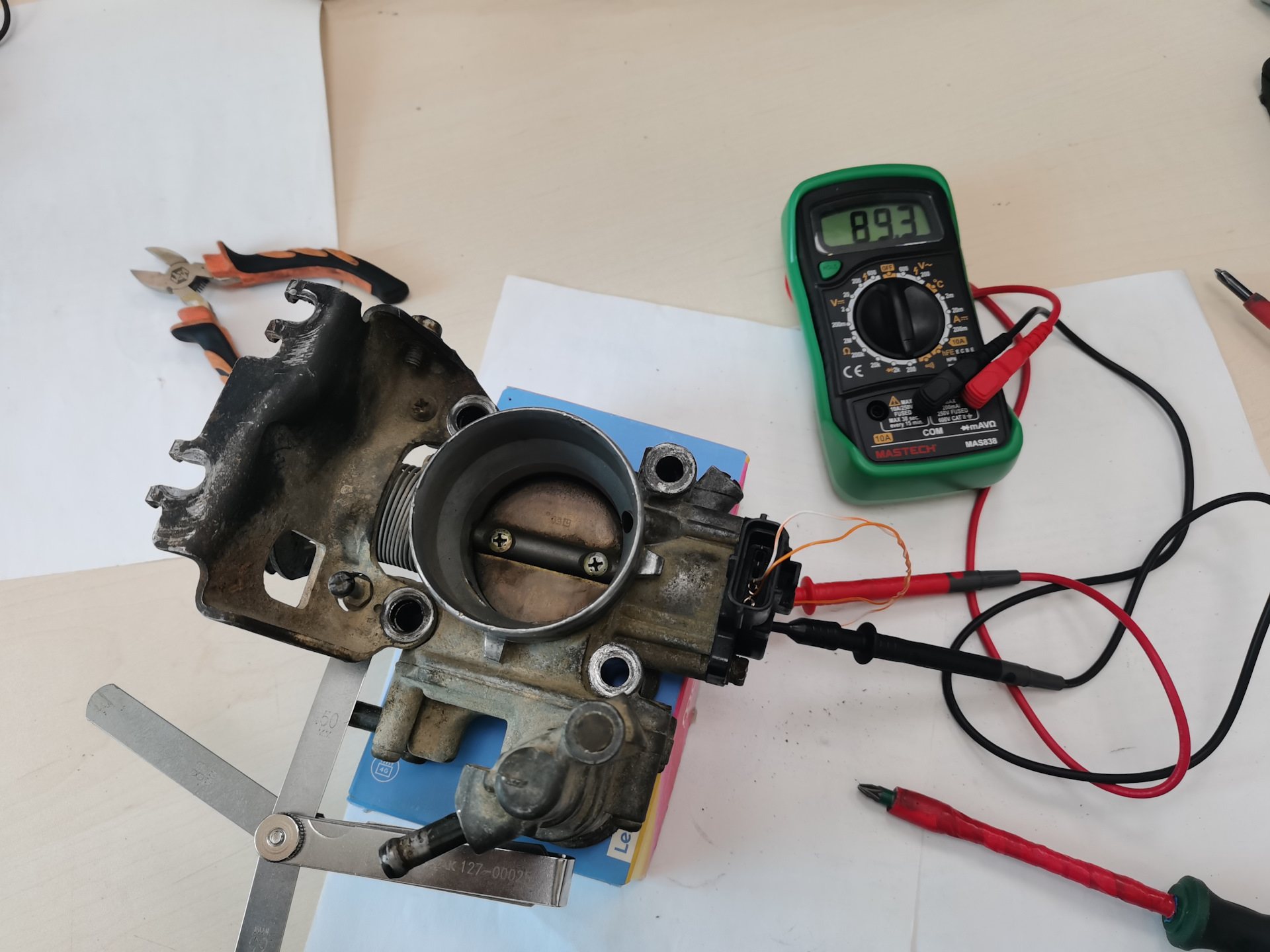 Регулировка ДПДЗ — Suzuki Escudo (1G), 1,6 л, 1996 года | визит на ...