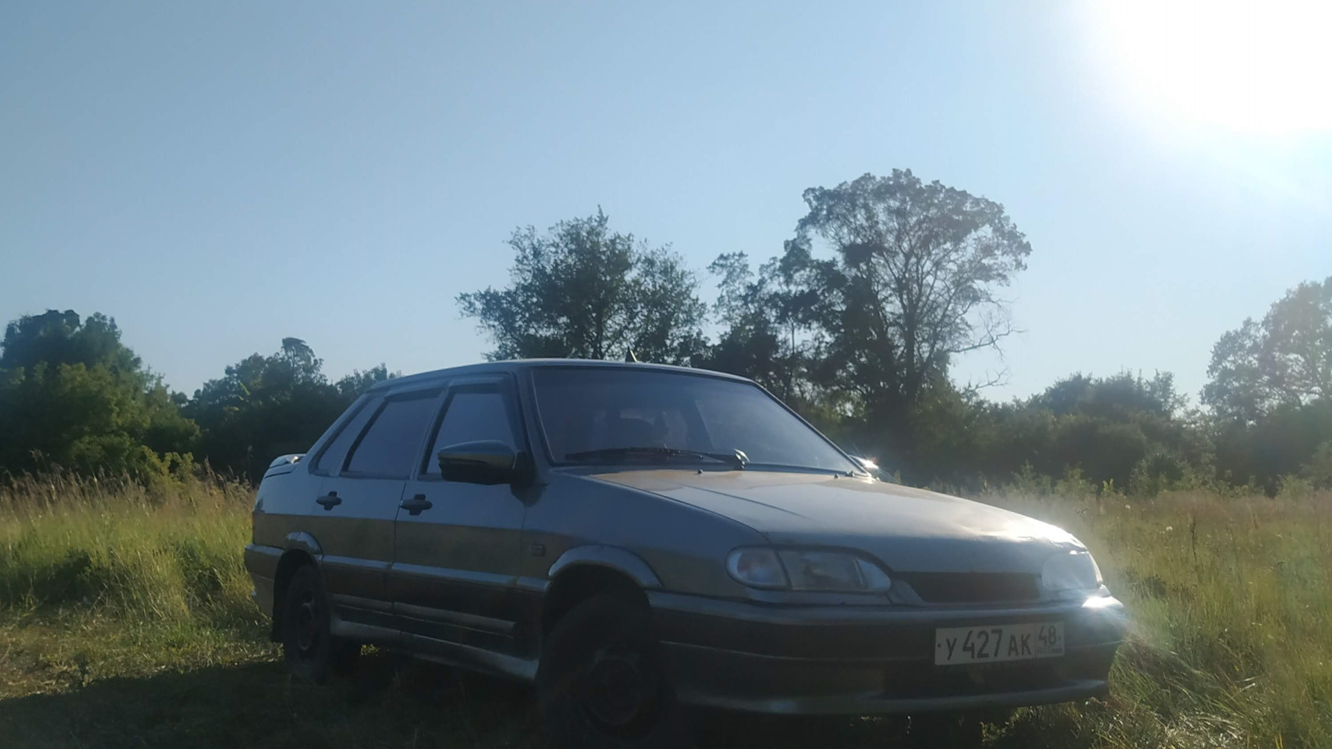 Lada 2115 1.5 бензиновый 2007 | Средний Серо-Зелёный мет на DRIVE2