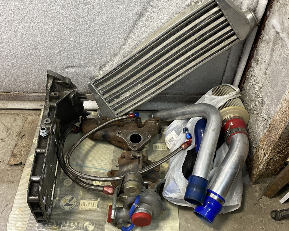 Турбокит Mazda Premacy Familia Capella MX6 Protege на Mazda Capella VI ...