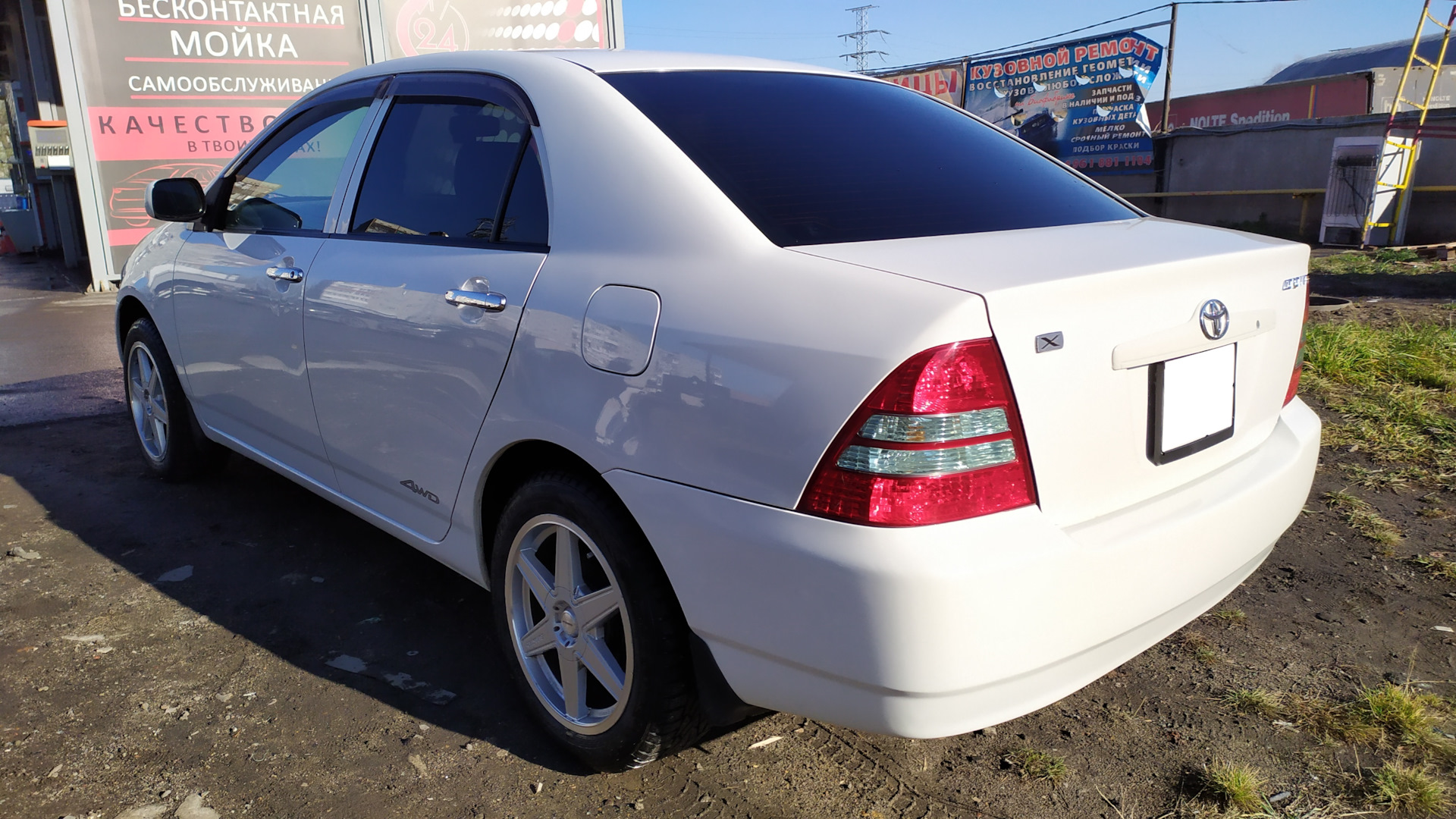 Toyota Corolla (120) 1.5 бензиновый 2003 | 4WD на DRIVE2