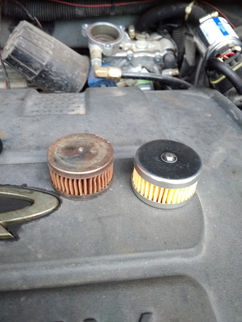 Замена фильтров ГБО — Chery Elara, 2 л, 2007 года | плановое ТО | DRIVE2