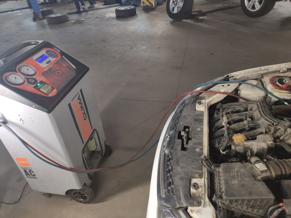 Ремонт муфты компрессора кондиционера — Lada Калина Спорт (2G), 1,6 л ...