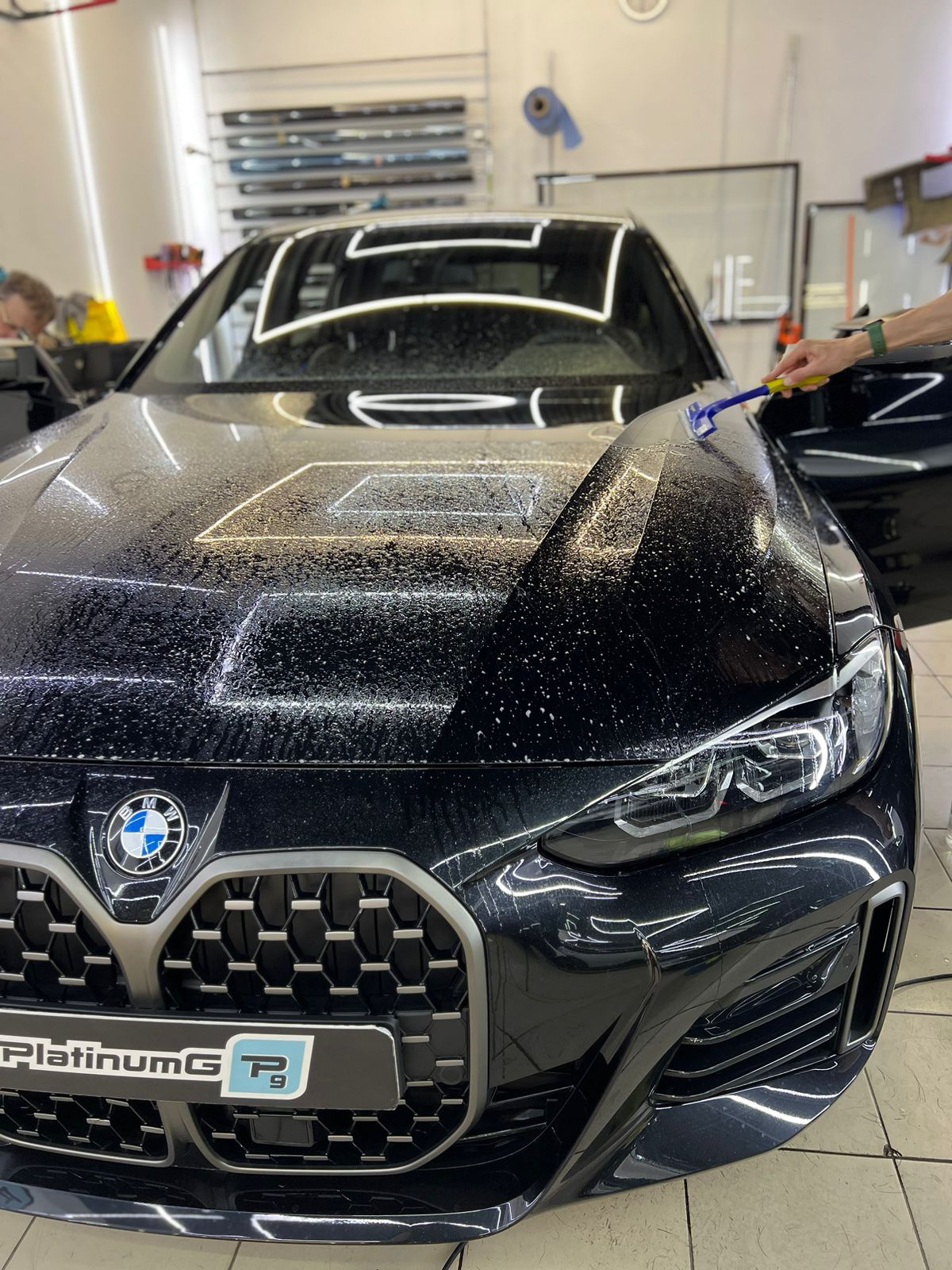 Голова думает о чипе, руки делают оклейку — BMW 4 series Gran Coupe ...