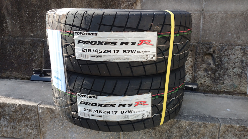 TOYO Proxes R1R — резина для дрифта на перед — Toyota GT86, 2 л, 2015 ...