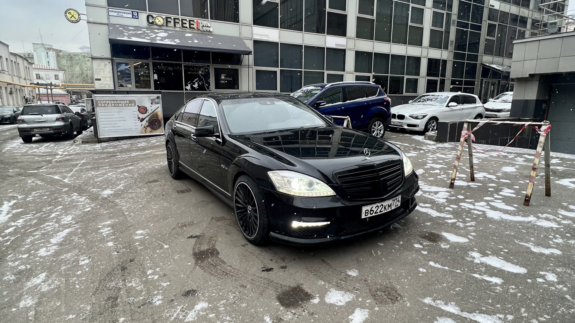 Mercedes-Benz S-Class (W221) 5.5 бензиновый 2010 | Черный мерен на DRIVE2