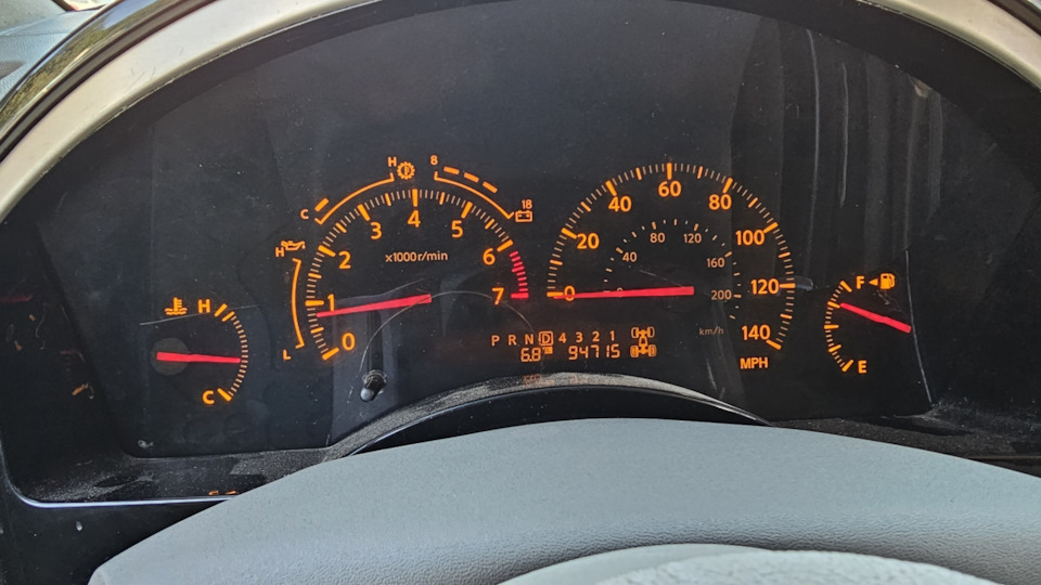 Перепайка приборки. — Infiniti QX56 (1G), 5,6 л, 2004 года | визит на ...