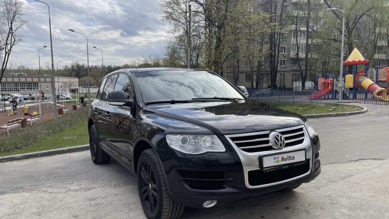 Volkswagen Touareg (1G) 3.6 бензиновый 2008 | Чёрный тур на DRIVE2