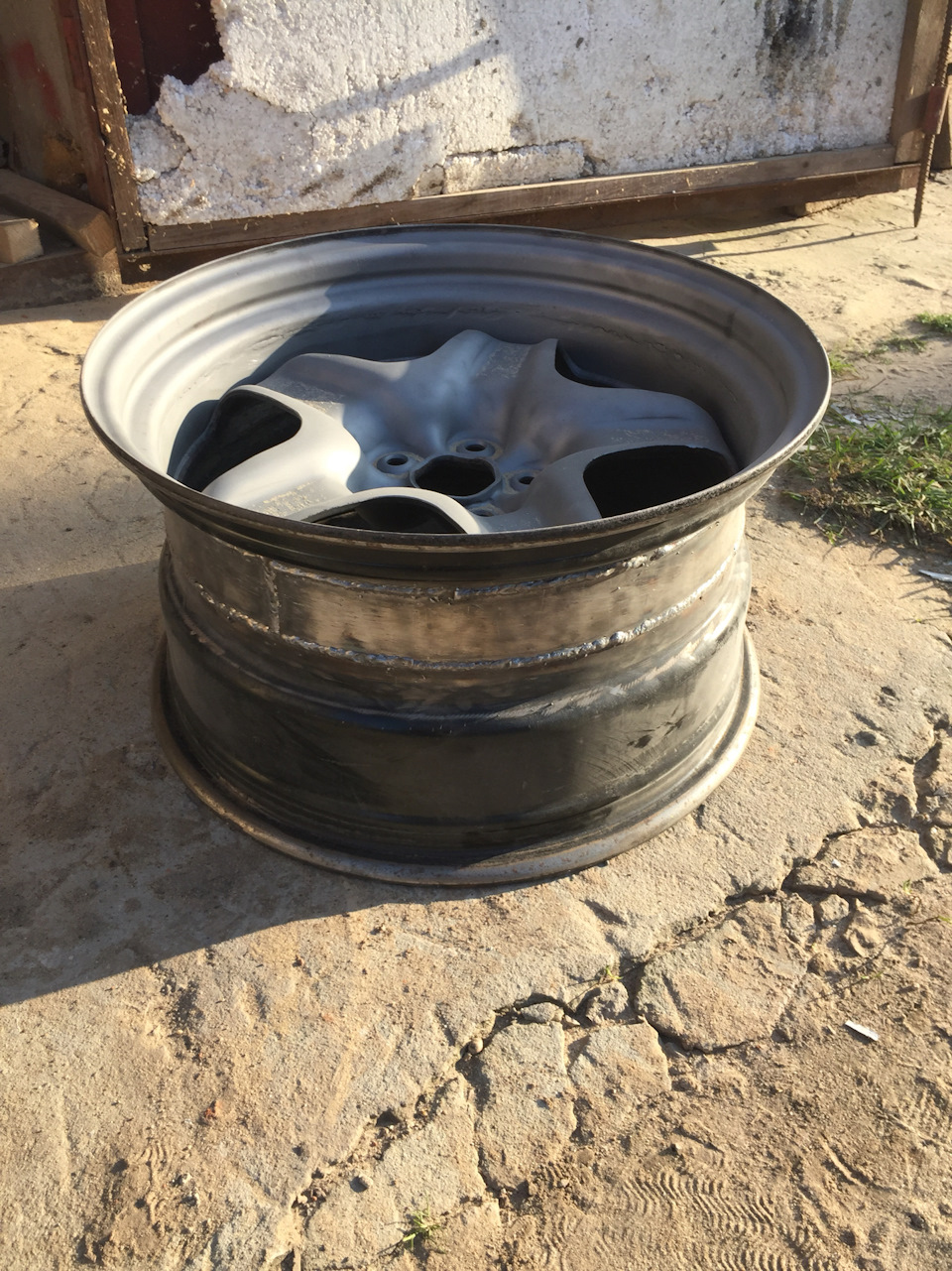 Пескоструй дисков — ГАЗ 2410, 2,4 л, 1988 года | колёсные диски | DRIVE2