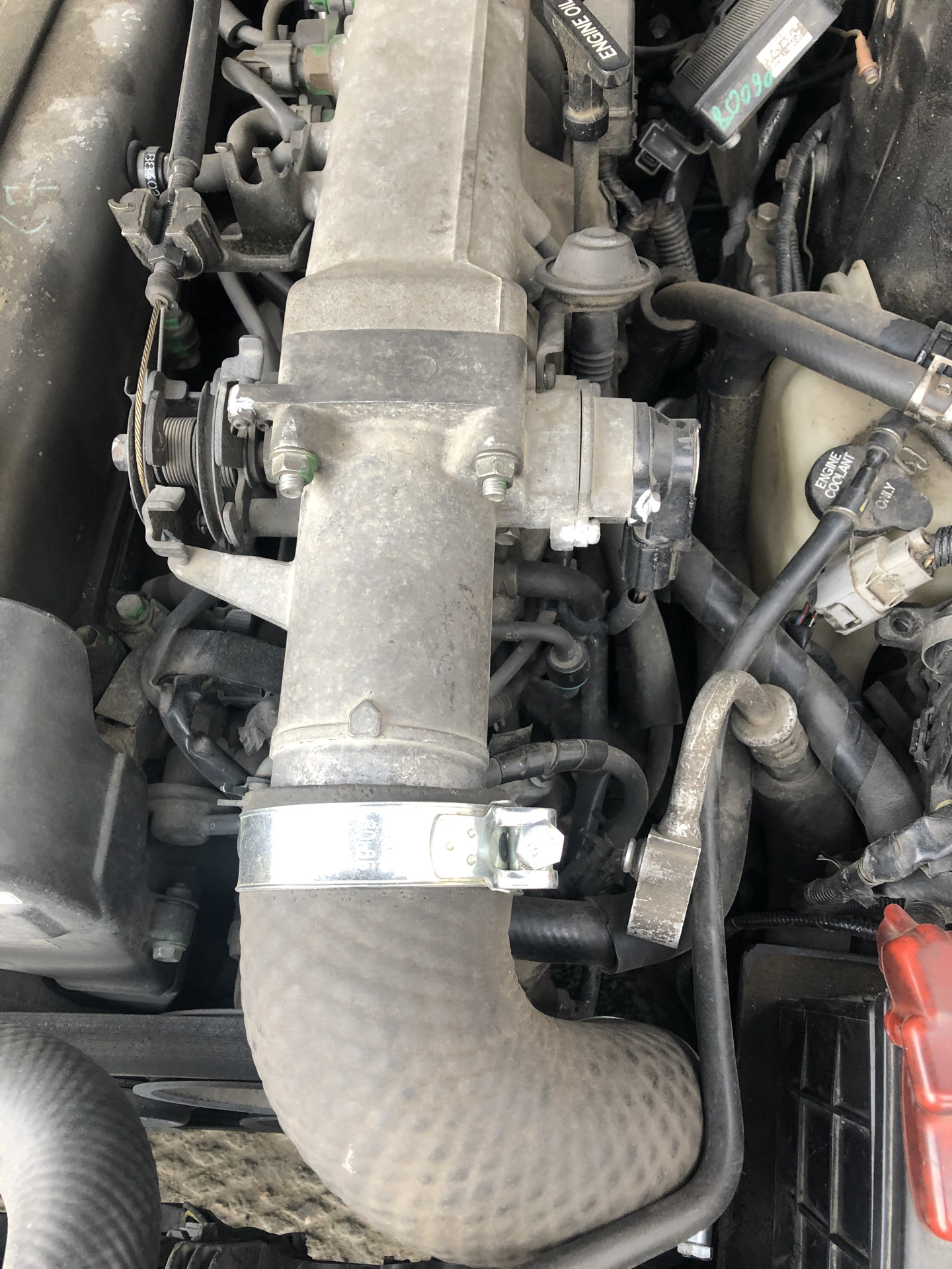 Дроссель без trc — Toyota Mark II (80), 2,5 л, 1989 года | своими ...