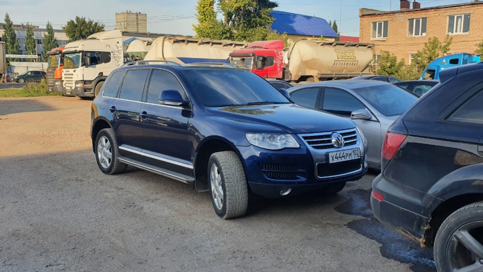 Volkswagen Touareg (1G) 4.2 бензиновый 2008 | на DRIVE2