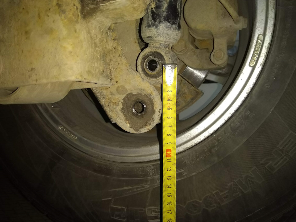 Величина на которую можно увеличить ход подвески. 50 мм. — SsangYong Rexton (2G)