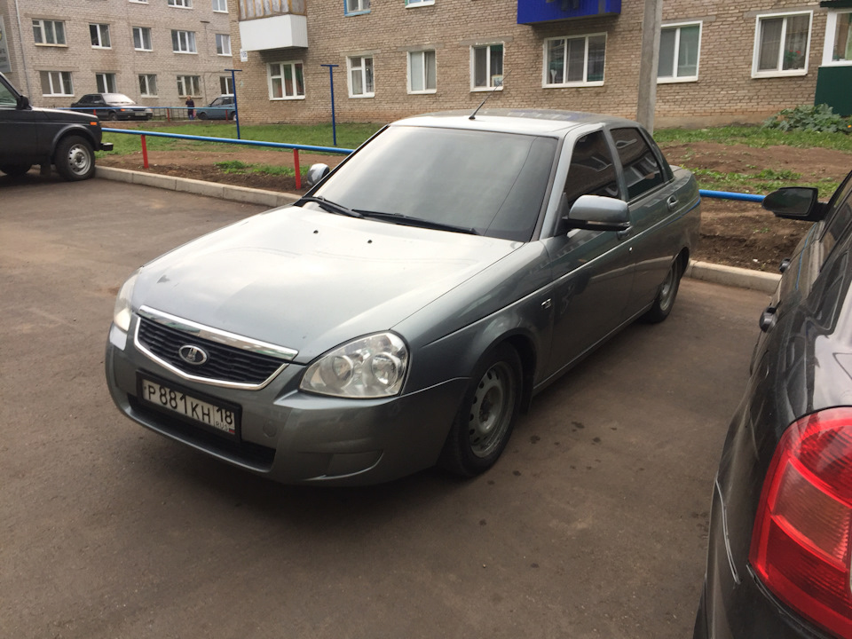 Лобовое 20% ndfos — Lada Приора седан, 1,6 л, 2008 года | стайлинг | DRIVE2