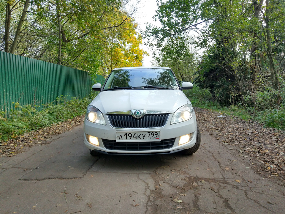 Фото в бортжурнале Skoda Fabia Mk2