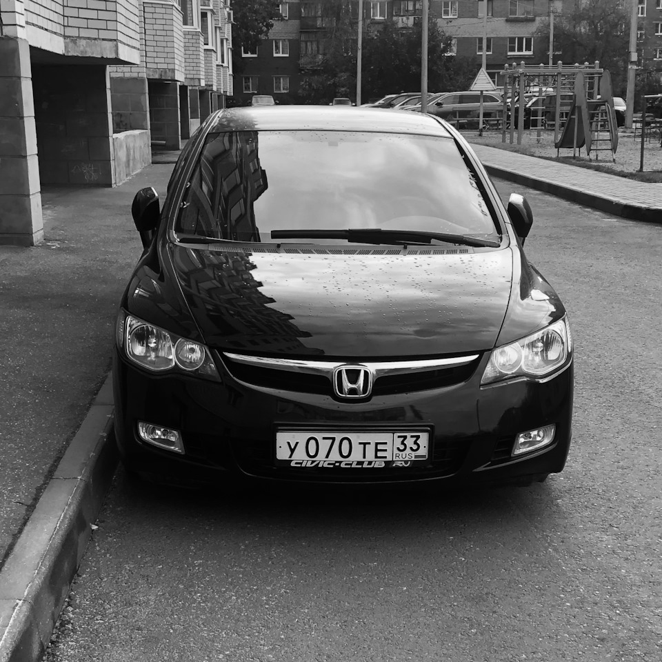 Стихотворение про Хонду 2. Сезонные явления. — Honda Civic 4D (8G), 1,8 л,  2007 года | прикол | DRIVE2