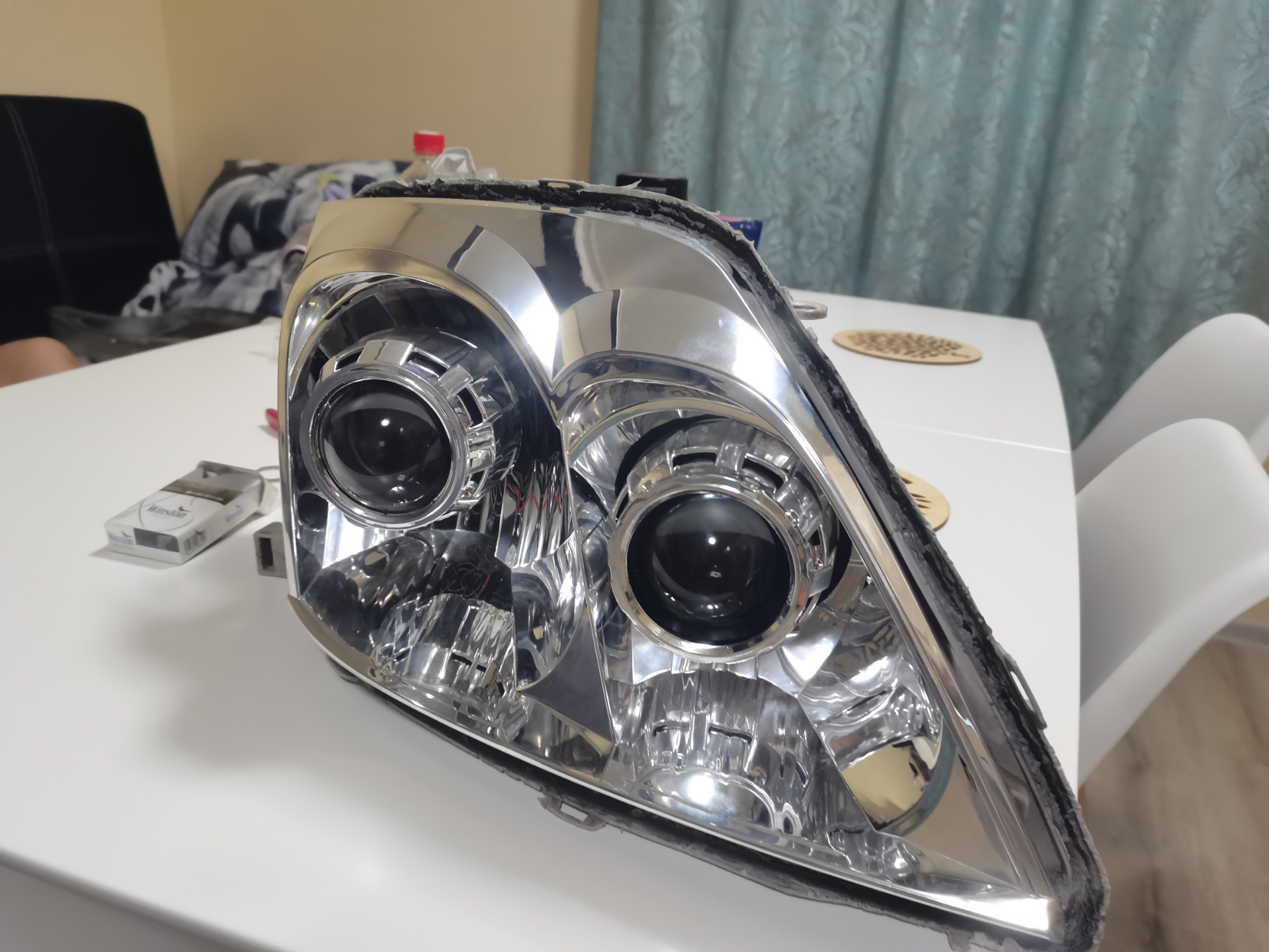 Модули дальнего света — Toyota Corolla (120), 1,5 л, 2002 года ...