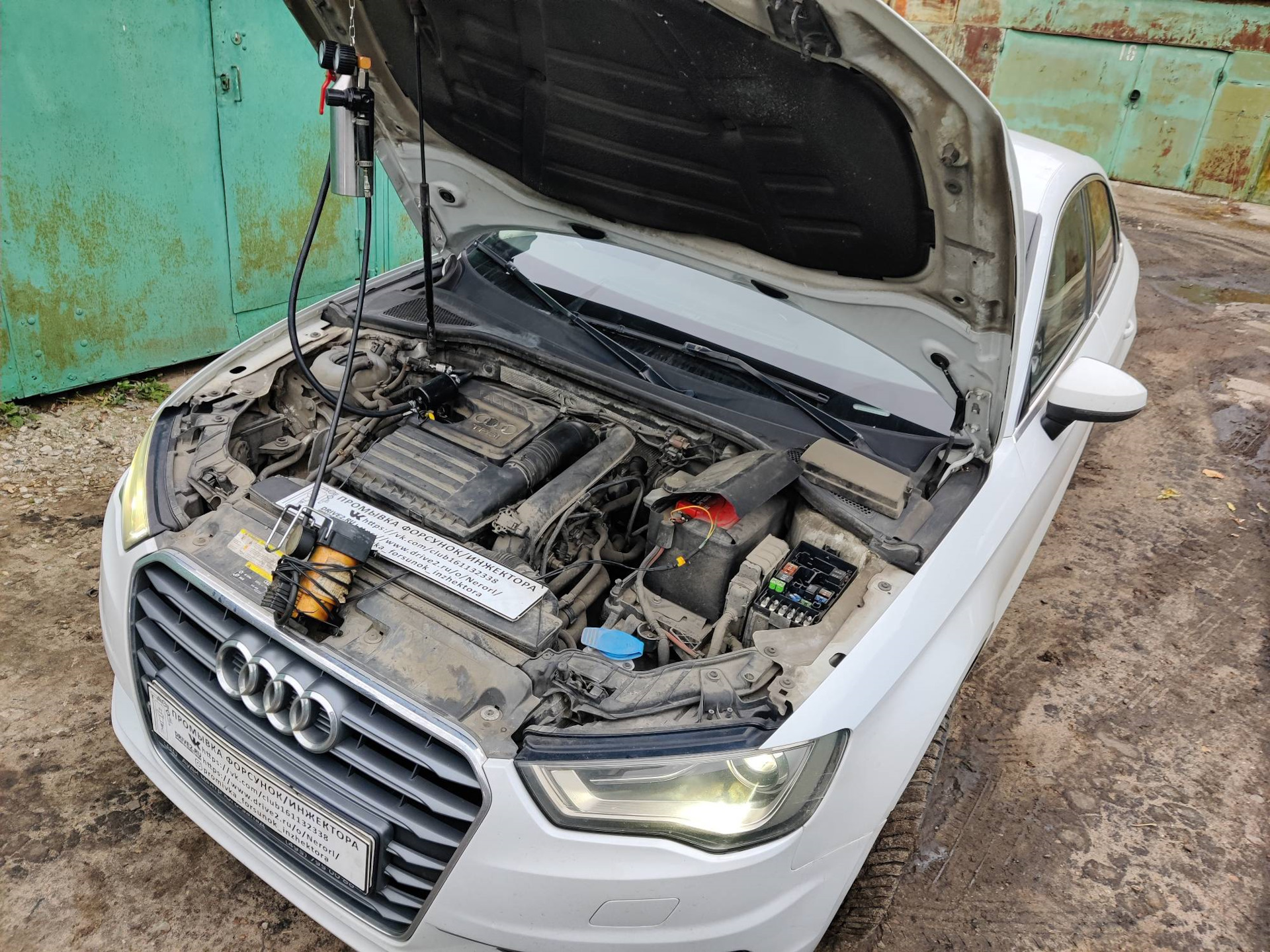 Audi a3 промывка топливных форсунок без снятия — Промывка форсунок ...
