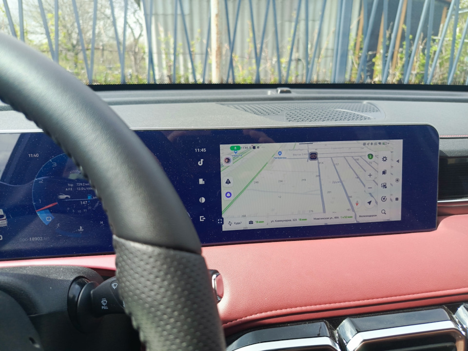 Зеркалирование экрана телефона на ГУ — Jetour X70 Plus, 1,6 л, 2022 ...