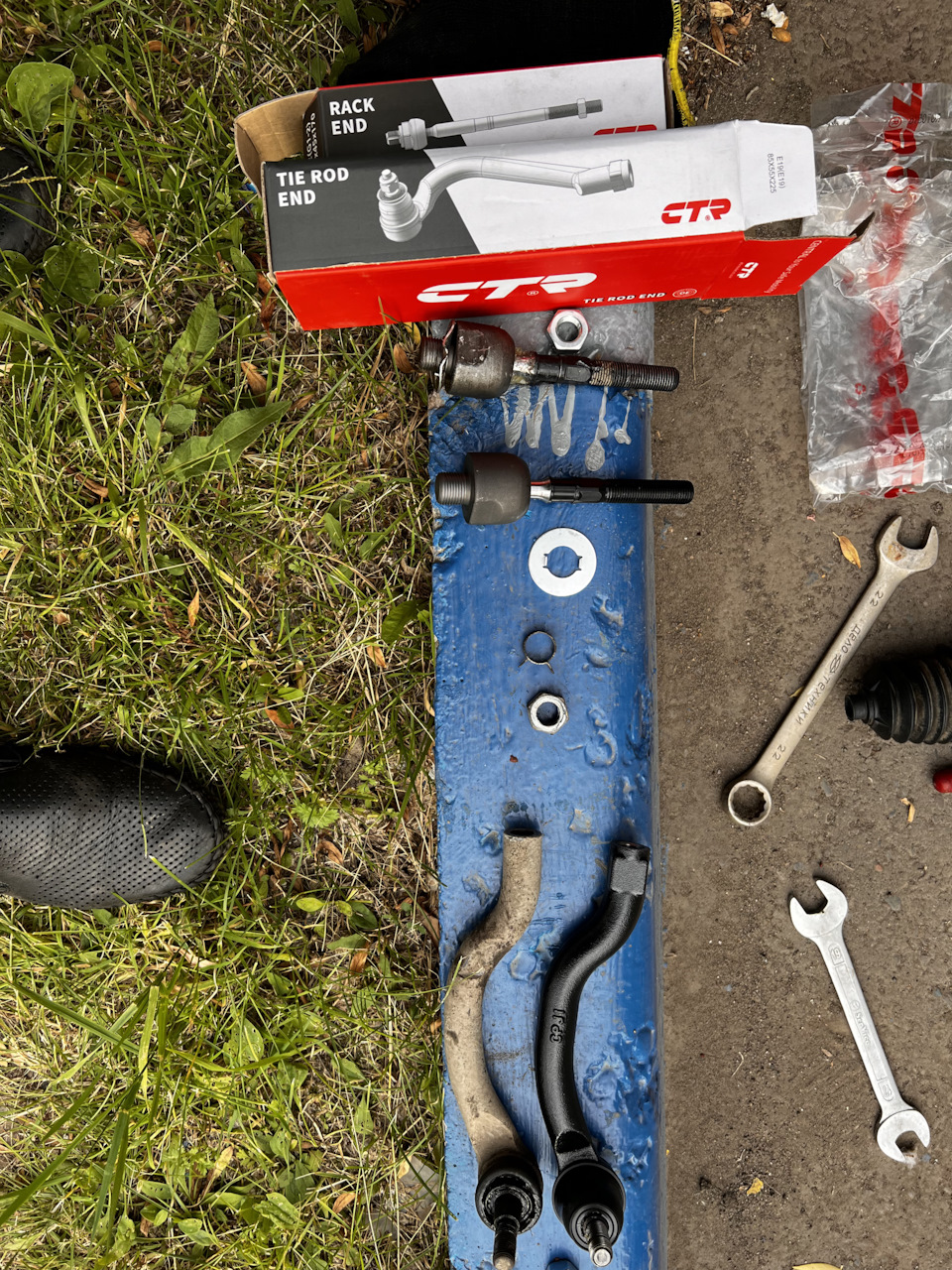 Замена рулевых тяг и рулевых наконечников — Honda Accord (8G), 2,4 л ...