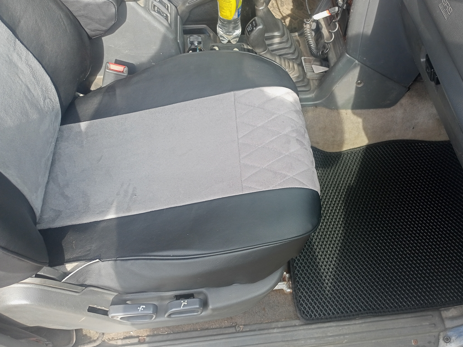 Чехлы на сидения Паджеро 2 — Mitsubishi Pajero (2G), 2,8 л, 1998 года ...