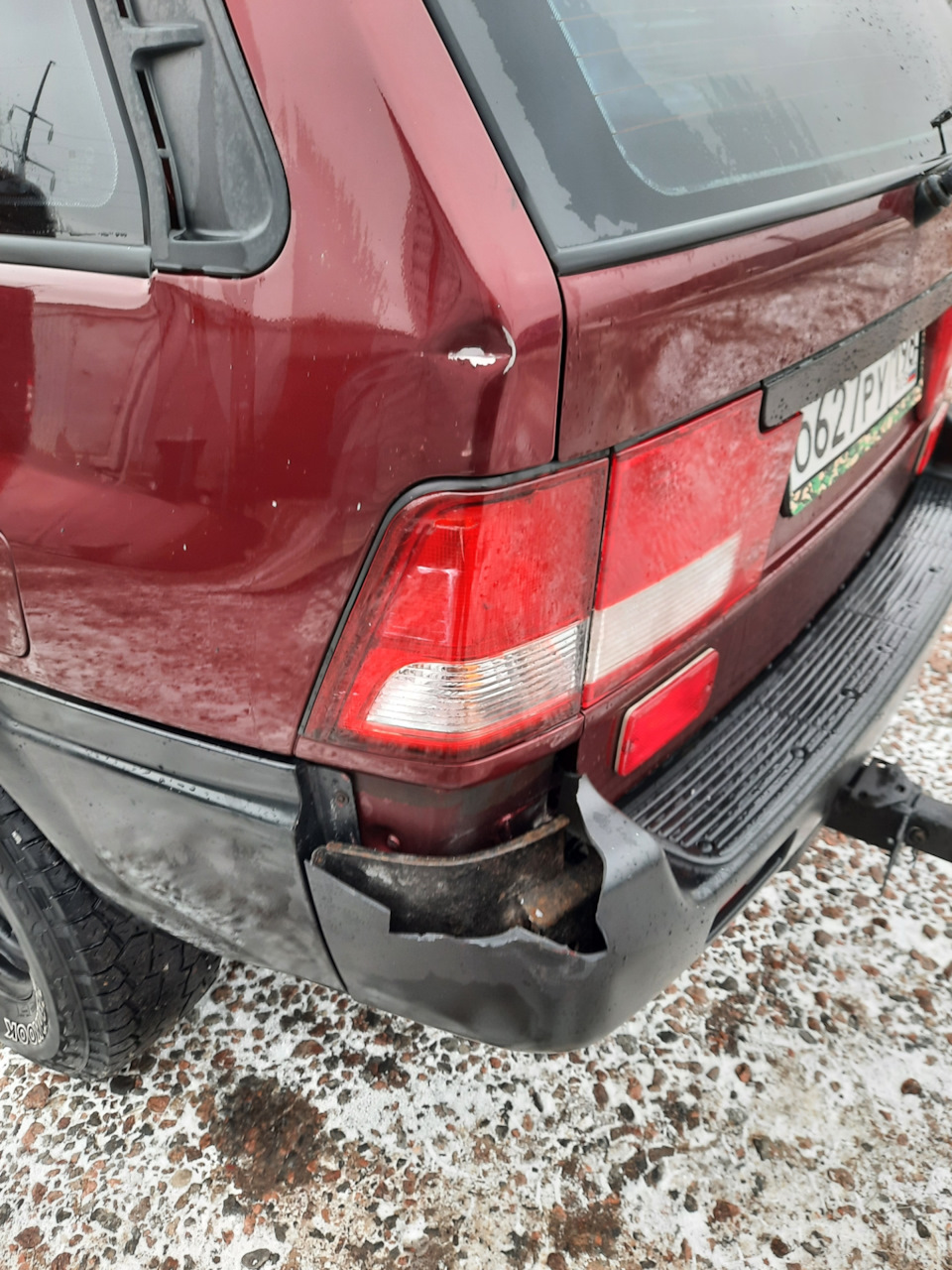 А такое разве бывает? — ТагАЗ Road Partner, 2,3 л, 2009 года | ДТП | DRIVE2