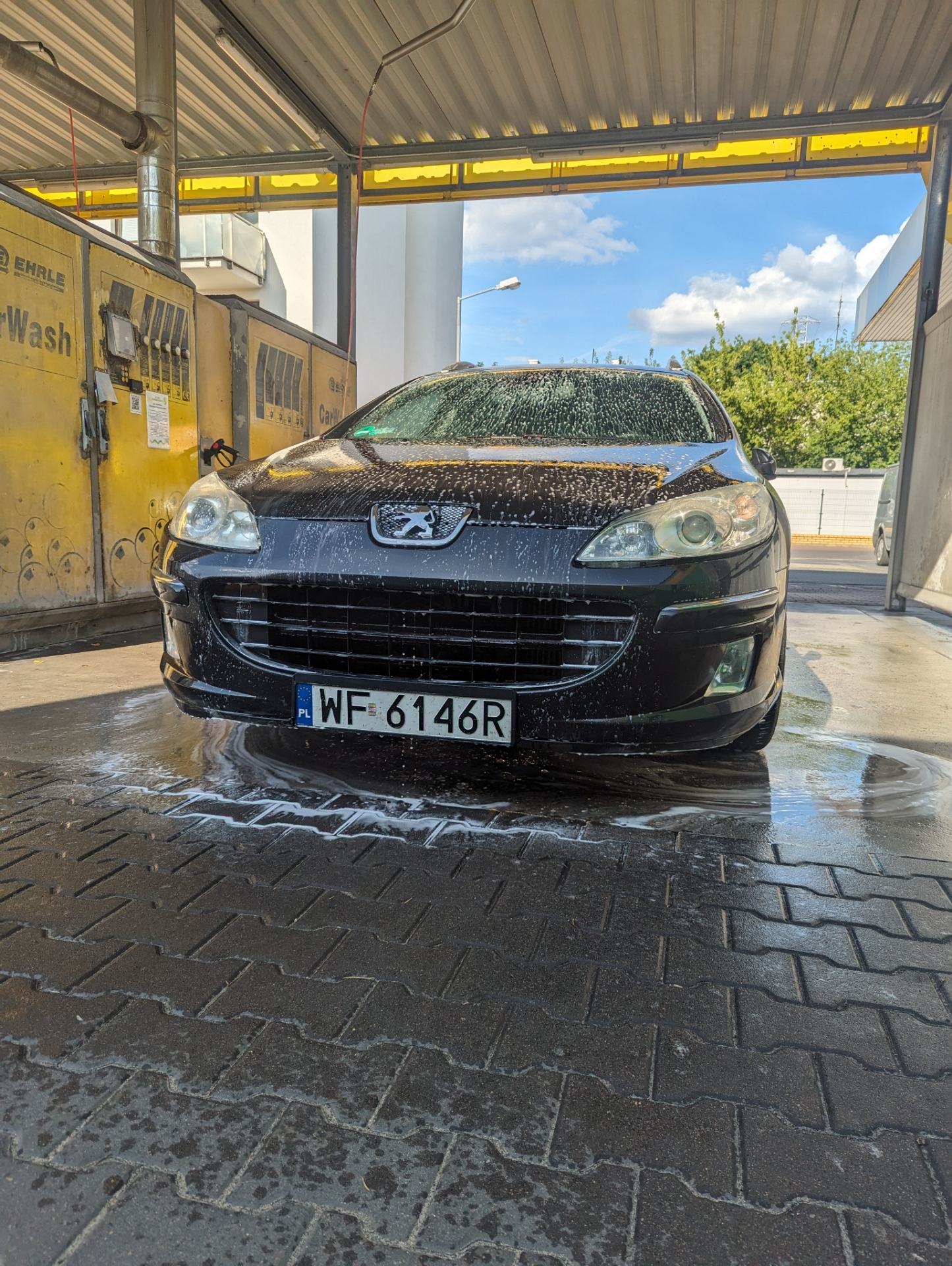 Зазоры возле фав — Peugeot 407, 2 л, 2007 года | кузовной ремонт | DRIVE2