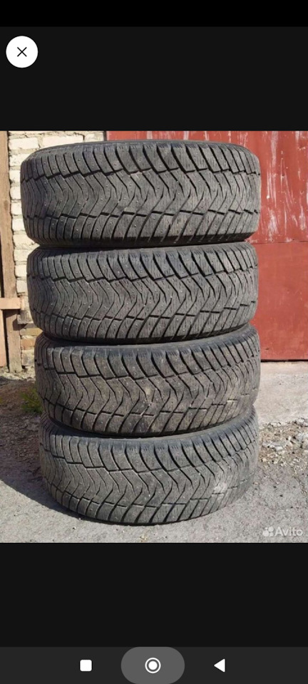 Шины зимние шипованные Yokohama 245/45 R19 на Hyundai Tucson (TL). Б/у ...