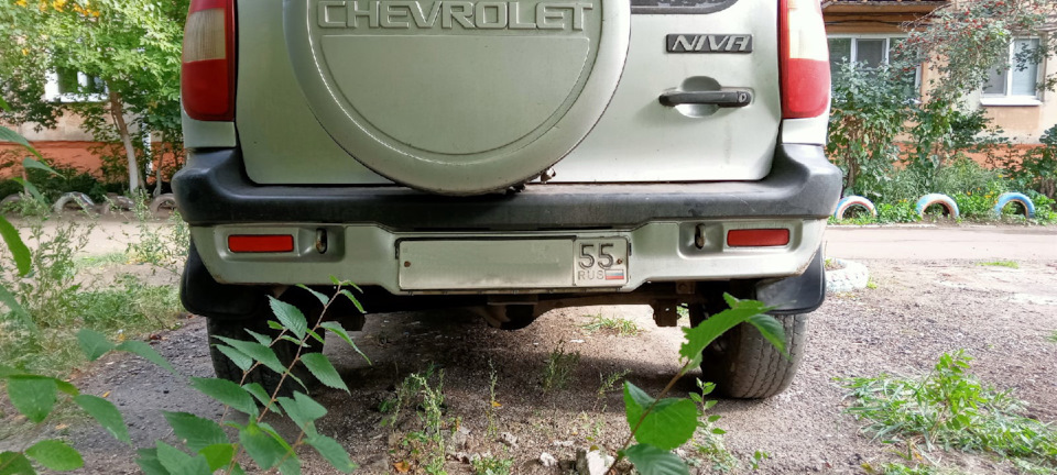 Задние универсальные брызговики — Chevrolet Niva, 1,7 л, 2004 года ...