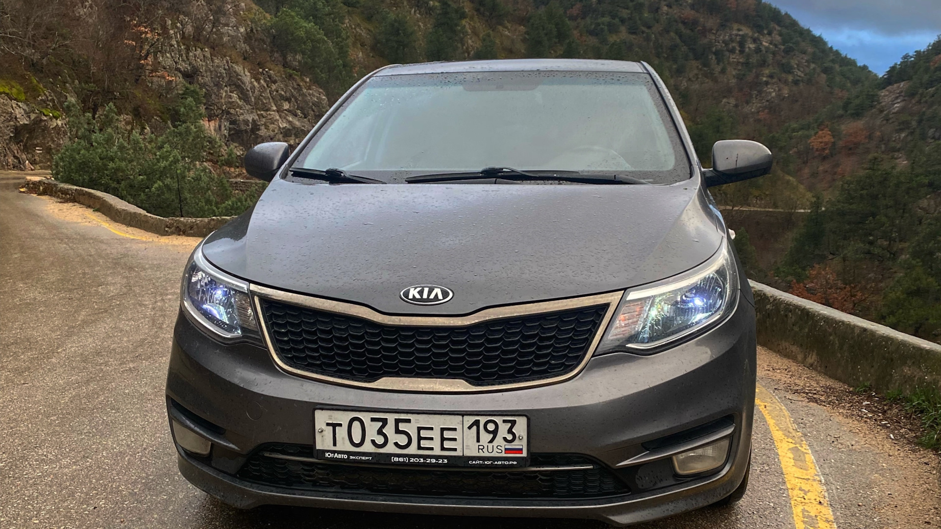 KIA Rio (3G) 1.6 бензиновый 2016 | «Кира» на DRIVE2